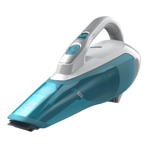 BLACK+DECKER WDA315J-B5 wet & dry cordless handheld vacuum with 25AW suction, 500ml dustbowl, and ergonomic design for easy cleaning of dust, dirt, and liquid spills.