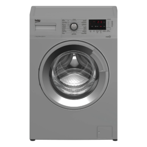 Beko WUE 75121 BS 7KG Front Load Washing Machine – Gray, 1000 RPM, 15 Programs, SteamCure Technology, A+++ Energy Rating.