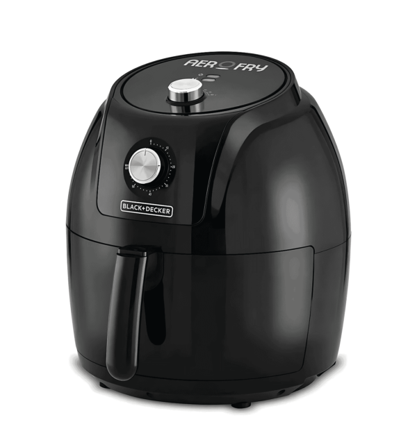 Black & Decker Air Fryer Aerofry AF575-B5 with 5.6L capacity, 1800W power, Rapid Air Convection Technology, and adjustable temperature control