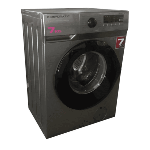 Campomatic WM708LA 7Kg Front Load Washing Machine – 1200 RPM, Dark Silver Anthracite, LED Display, 15 Programs, Energy Efficient.