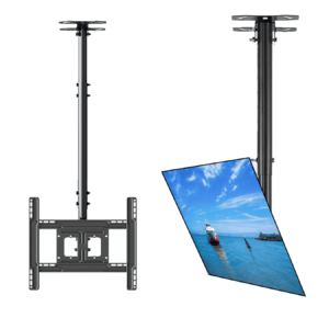 Ceiling Bracket Model 807 - Heavy-duty TV mount with full motion, VESA compatibility, and cable management for TV
