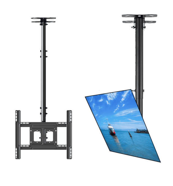 Ceiling Bracket Model 807 - Heavy-duty TV mount with full motion, VESA compatibility, and cable management for TV