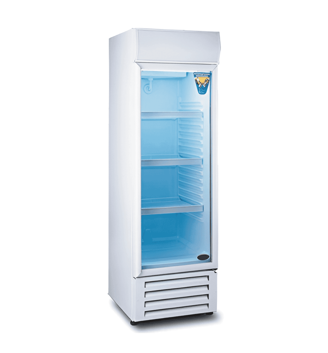 "Concord VBG1098S Vertical Bottle Cooler – 300L Capacity, Inverter Cooling, White Finish"