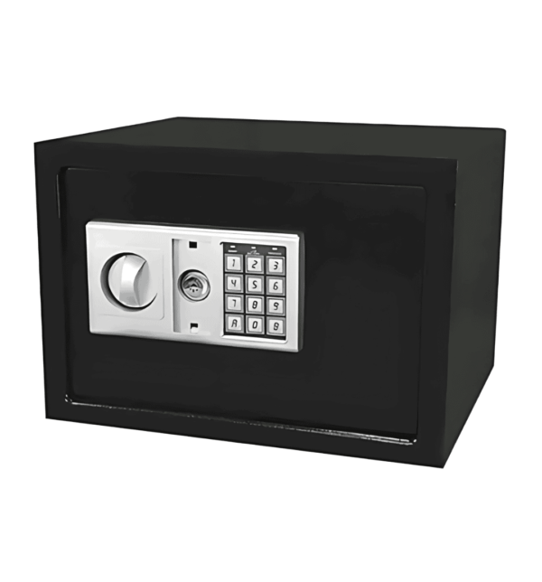 "KOLMAN Electronic Safe 20EK – Compact Anti-Theft Security Safe with Programmable Lock