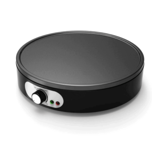 Kumtel Pancake Crepe Maker HPM-02 - 1000W non-stick crepe maker with adjustable temperature control and compact design for versatile cooking