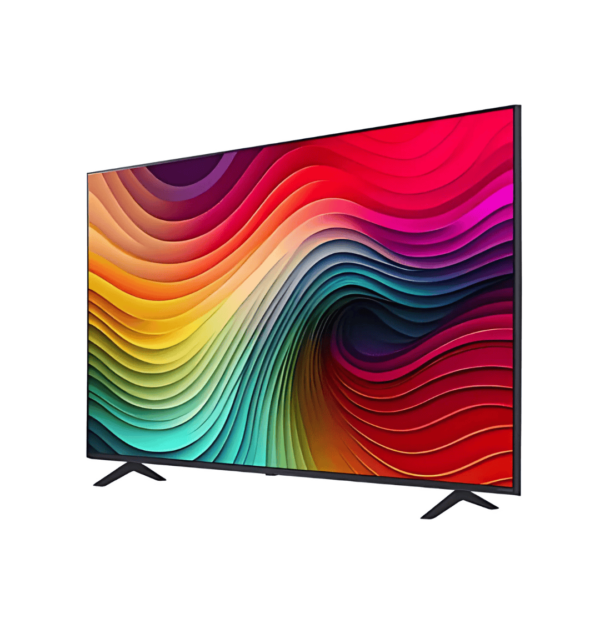 LG 55" NanoCell UHD 4K Smart TV (55NANO80T6A) with NanoCell technology, AI ThinQ, AI Sound Pro, and unlimited gaming.