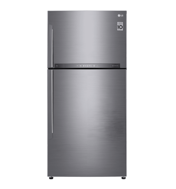 "LG GRM-852HWI 630L Top Freezer Refrigerator – DoorCooling⁺™, LINEAR Cooling™, HygieneFresh+™, Smart Inverter Compressor"