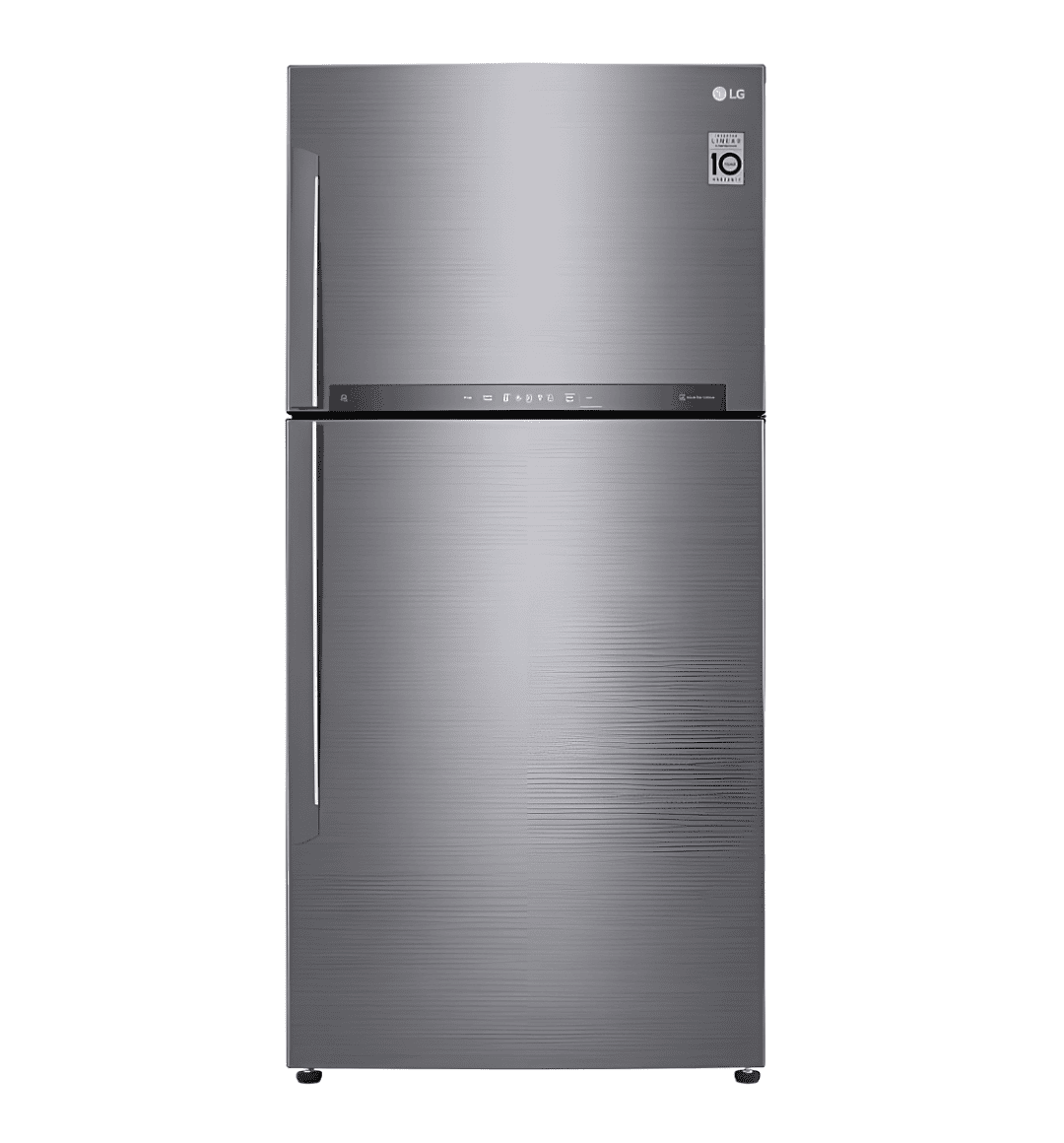 "LG GRM-852HWI 630L Top Freezer Refrigerator – DoorCooling⁺™, LINEAR Cooling™, HygieneFresh+™, Smart Inverter Compressor"