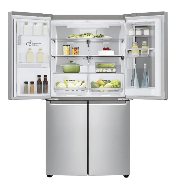 "LG GMX945NS9F 638L Multi-Door Refrigerator – Stainless Steel, InstaView, No Frost, Ice & Water Dispenser, SmartThinQ Wi-Fi"