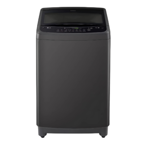 LG T1388NEHGE 13Kg Top Load Washing Machine – Silver, Inverter Technology, TurboDrum™, Soft Closing Door, and Push Button Controls for efficient and powerful cleaning.