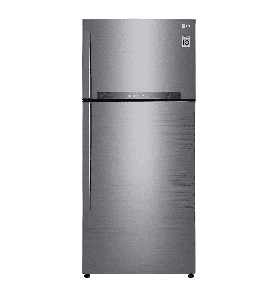 "LG GNM-732HLI Top Freezer Refrigerator – 547L, DoorCooling+™, Hygiene FRESH+™, Smart Inverter Compressor"