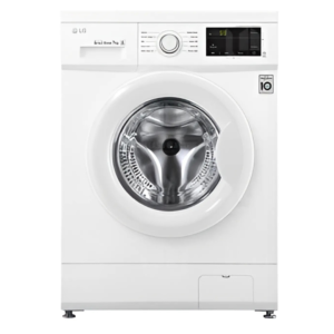 LG WJ3H20WQG 7Kg Washer – White, 1200RPM, Inverter Direct Drive, 6 Motion Direct Drive, Smart Diagnosis™ for efficient and quiet washing.