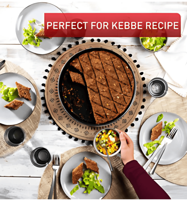 Tefal Tempo Flame 4-Piece Kebbe Dish Set – Non-Stick, Easy-to-Use Cookware for Everyday Cooking.