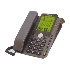 Microtel MCT-668CID Jumbo LCD Caller ID Corded Phone with Hands-Free Speakerphone and Multiple Memory Features