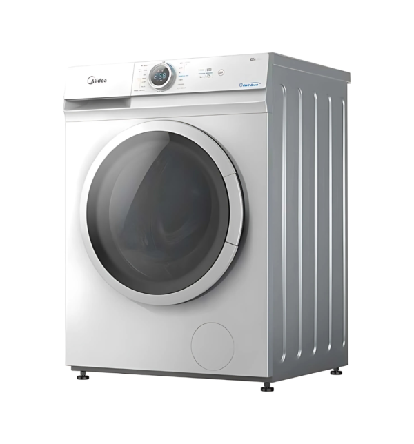 Midea 7Kg Freestanding Washer MF100W70W – White with Lunar Dial, LED Display, 1200 RPM, Quick Wash, Prewash, and Extra Rinse for efficient and gentle laundry care.