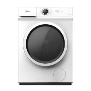 Midea 7Kg Freestanding Washer MF100W70W – White with Lunar Dial, LED Display, 1200 RPM, Quick Wash, Prewash, and Extra Rinse for efficient and gentle laundry care.