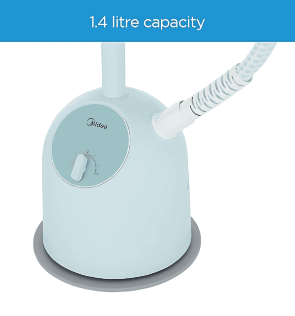 Midea MY-YGJ15Q1W Garment Steamer – 1500W, 1.4L Water Tank, 3 Steam Levels, 9-Hole Front Point
