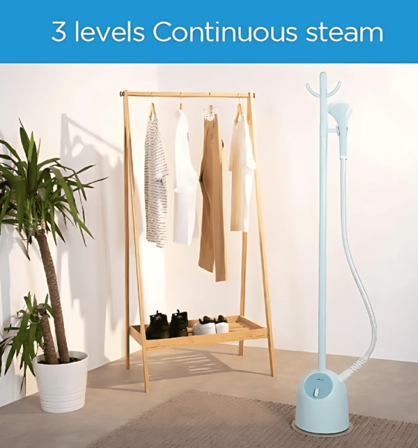 Midea MY-YGJ15Q1W Garment Steamer – 1500W, 1.4L Water Tank, 3 Steam Levels, 9-Hole Front Point