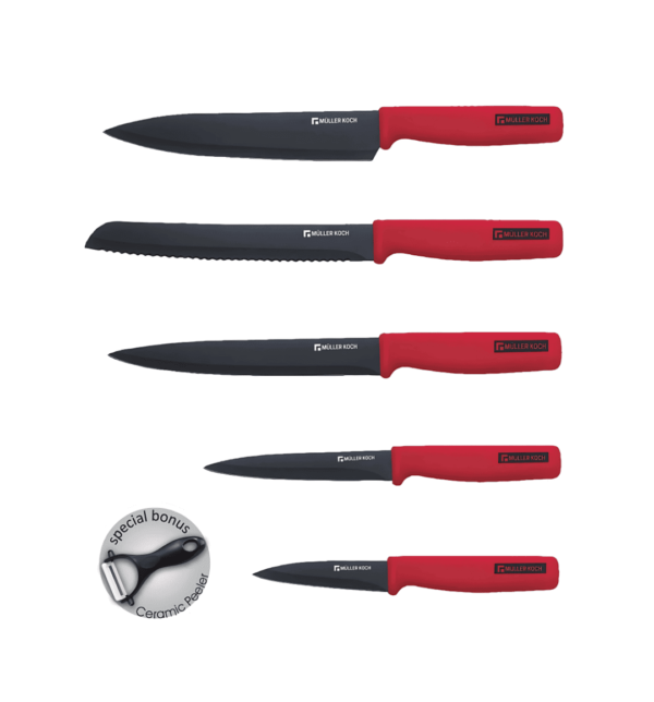 Muller Koch 6-Piece Knife Set MK-1609