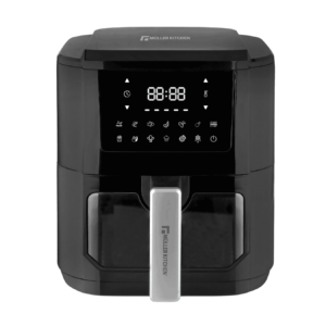 Muller Koch Digital Air Fryer MK-6069 – 7.1L XXL capacity, 1700W power, 80% less fat, 12 preset programs, touchscreen control, and a non-stick coating for easy cleaning. Perfect for healthy, effortless cooking