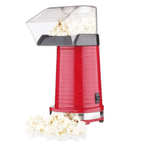 "Popcorn Making Machine RH588 with red body, mechanical controls, and a single speed setting."