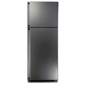 "Sharp SJ-58C-ST No Frost 2-Door Refrigerator – 450L, Stainless Steel, Energy Efficient, Made in Egypt"