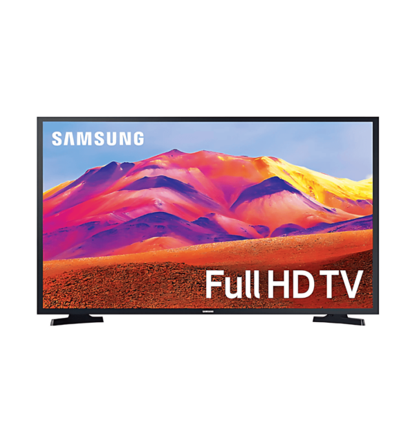 Samsung 43T5300AUXTW Full HD Smart TV with Tizen OS, PurColor, HDR, and Dolby Audio for an enhanced viewing experience.