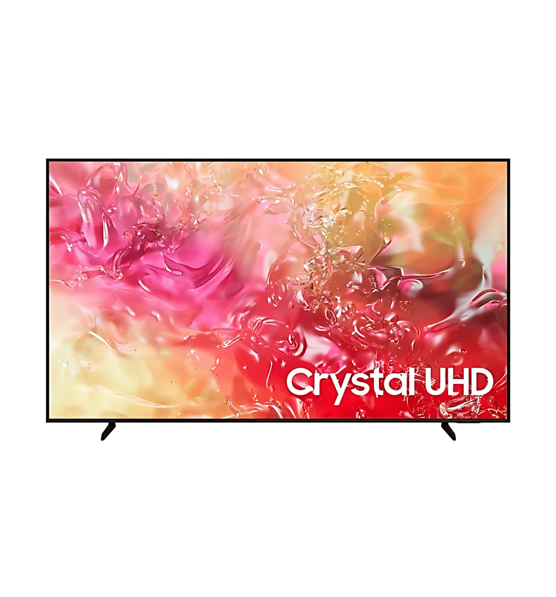 Samsung 65" Crystal 4K UHD Smart TV (UA65DU7000UXTW) featuring HDR10+, Motion Xcelerator, Alexa, and SmartThings Hub for a seamless smart TV experience.