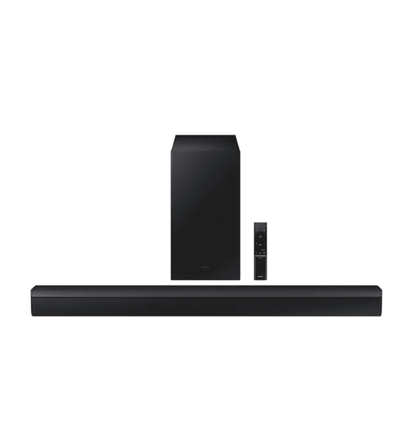 Samsung HW-C450 2.1 Channel Soundbar with Wireless Subwoofer, Dolby Audio, and Bluetooth Connectivity