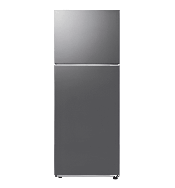 "Samsung RT47CG6002S9IQ Top Mount Freezer – Stainless Steel, Digital Inverter Compressor, All-Around Cooling, Deodorizing Filter, Ice Tray"