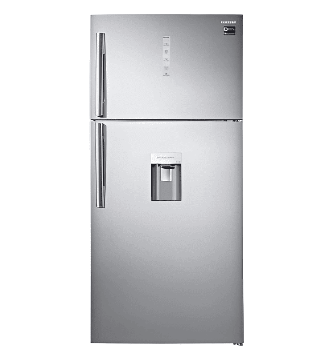 "Samsung RT62K7160SL/LV Top Mount Refrigerator – 618L, Twin Cooling Plus, Digital Inverter, Non-Plumbed Water Dispenser"