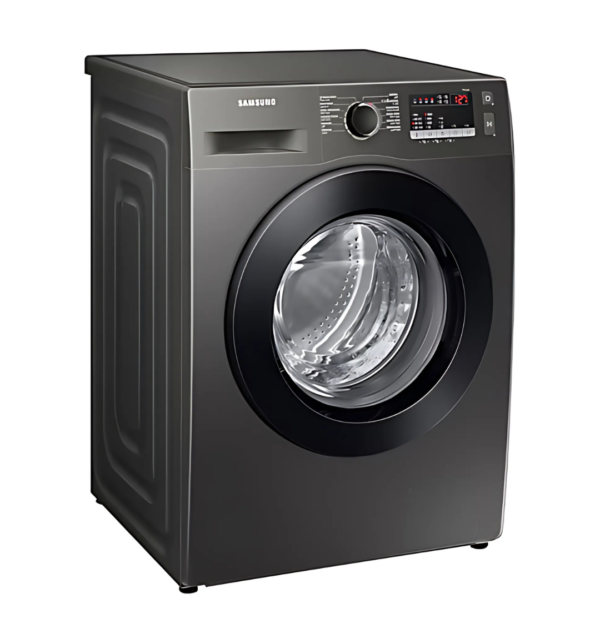 Samsung WW80T4040CX 8KG Front Load Washing Machine – Silver, 1400 RPM, 12 Wash Programs, Energy-Efficient.