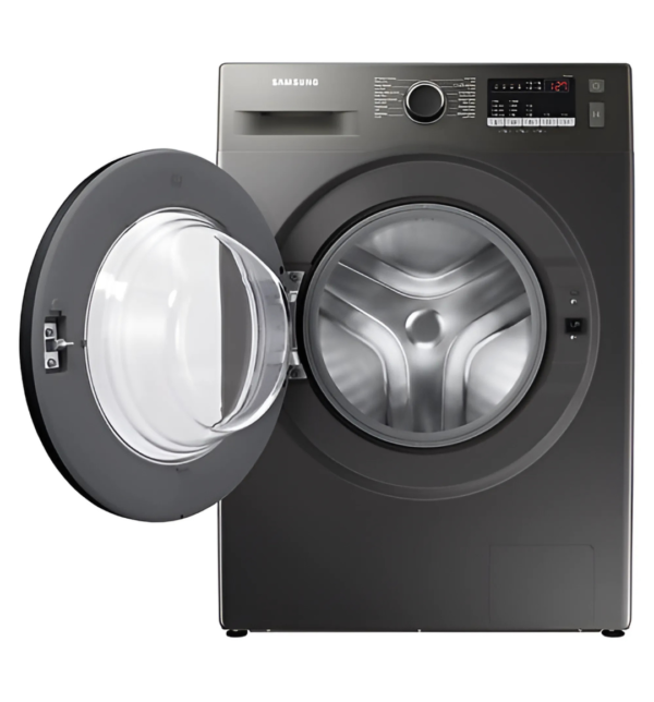 Samsung WW80T4040CX 8KG Front Load Washing Machine – Silver, 1400 RPM, 12 Wash Programs, Energy-Efficient.