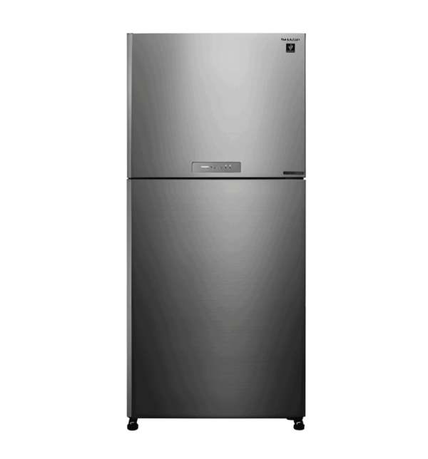 "Sharp SJ-PV69G-ST Inverter No Frost Refrigerator – 538L, Stainless Steel, Energy Efficient, LED Lighting"