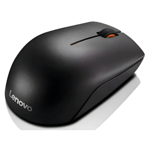 Lenovo V3000 Wireless Laser Mouse in White – Ergonomic design, high-precision tracking, and seamless wireless connectivity for PC and laptop users.