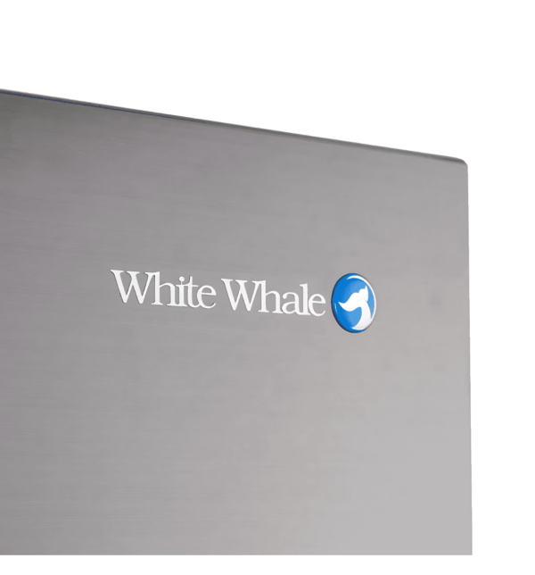 "White Whale WR-4385-HSSX 430L No Frost Refrigerator – Inverter Motor, Stainless Steel, Tempered Glass Shelves, Door Water Cooler"