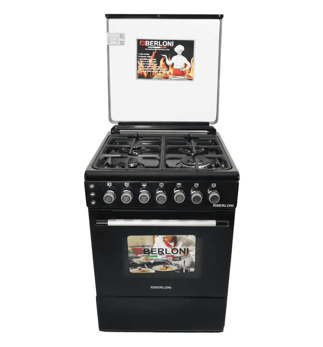 Berloni Gas Cooker 60cm BF604B