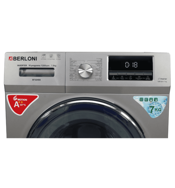 Washing Machine 7KG Inverter B7324SS