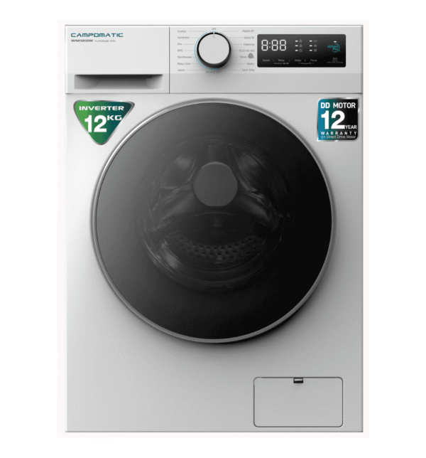 Campomatic Front Load Washing Machine 12KG WM12DW