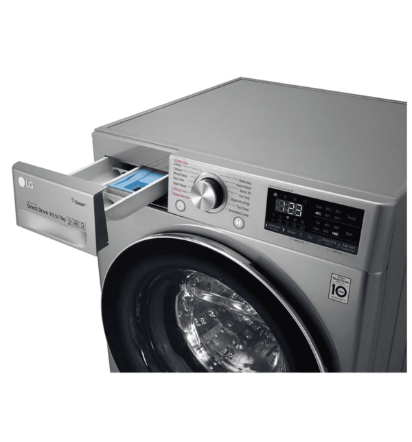 LG Front Load Washer Dryer 10.5kg/7Kg F4V5RGP2T