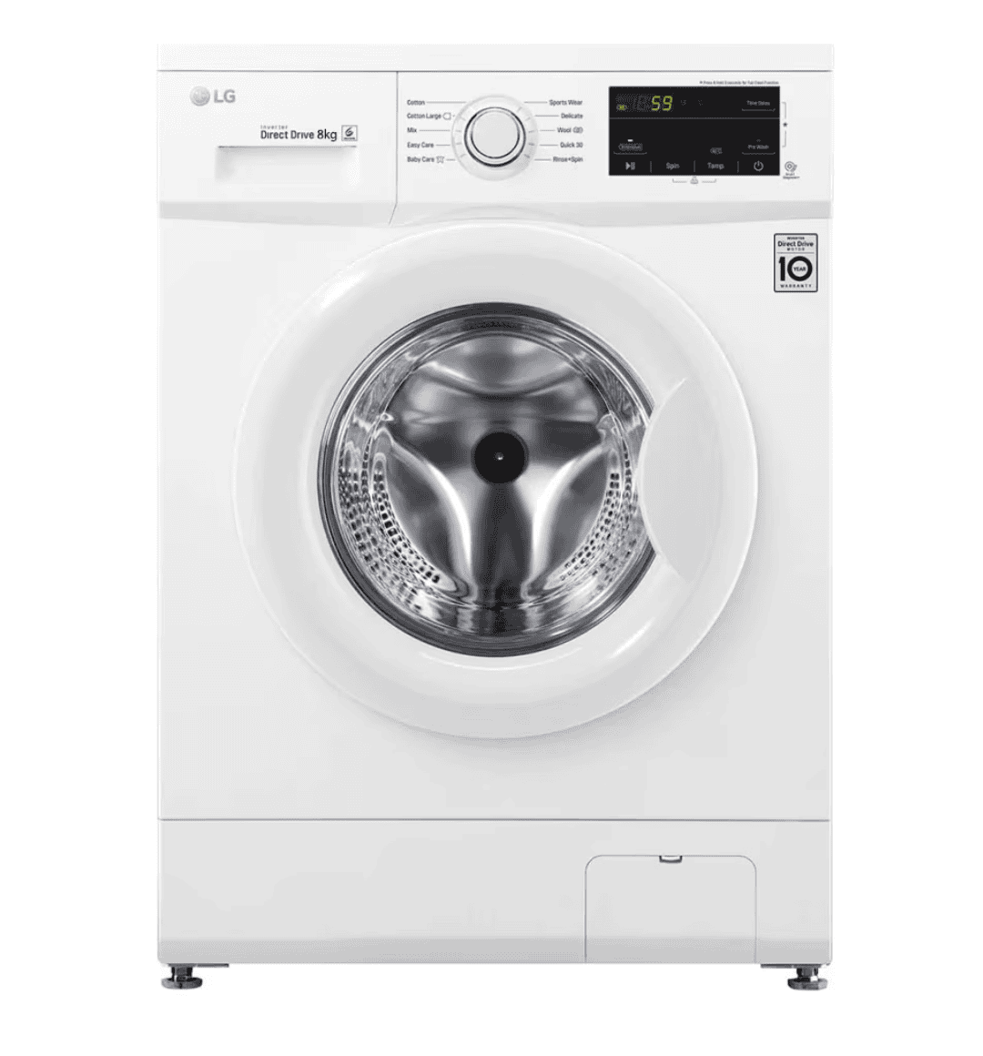 LG Front Load Washing Machine 8KG FH2J3TDNG0P