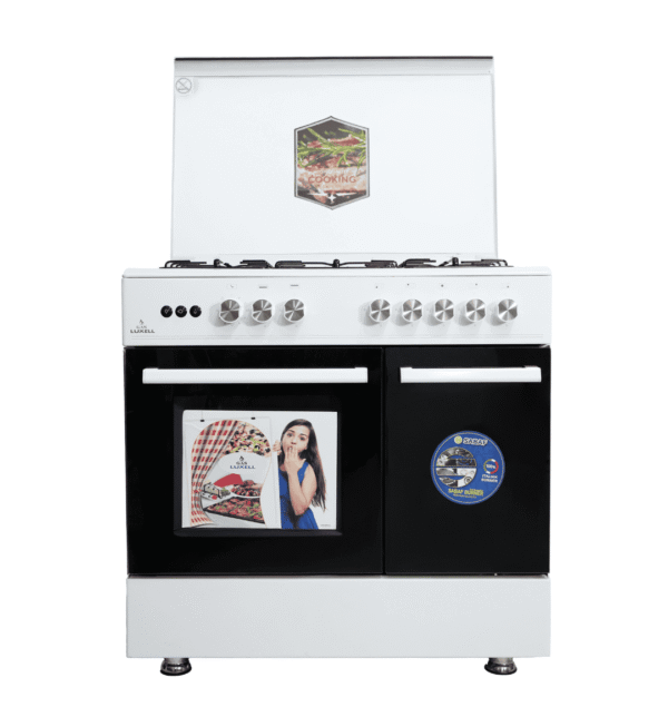 Luxel Gas Cooker 90cm MEGA696WH LX