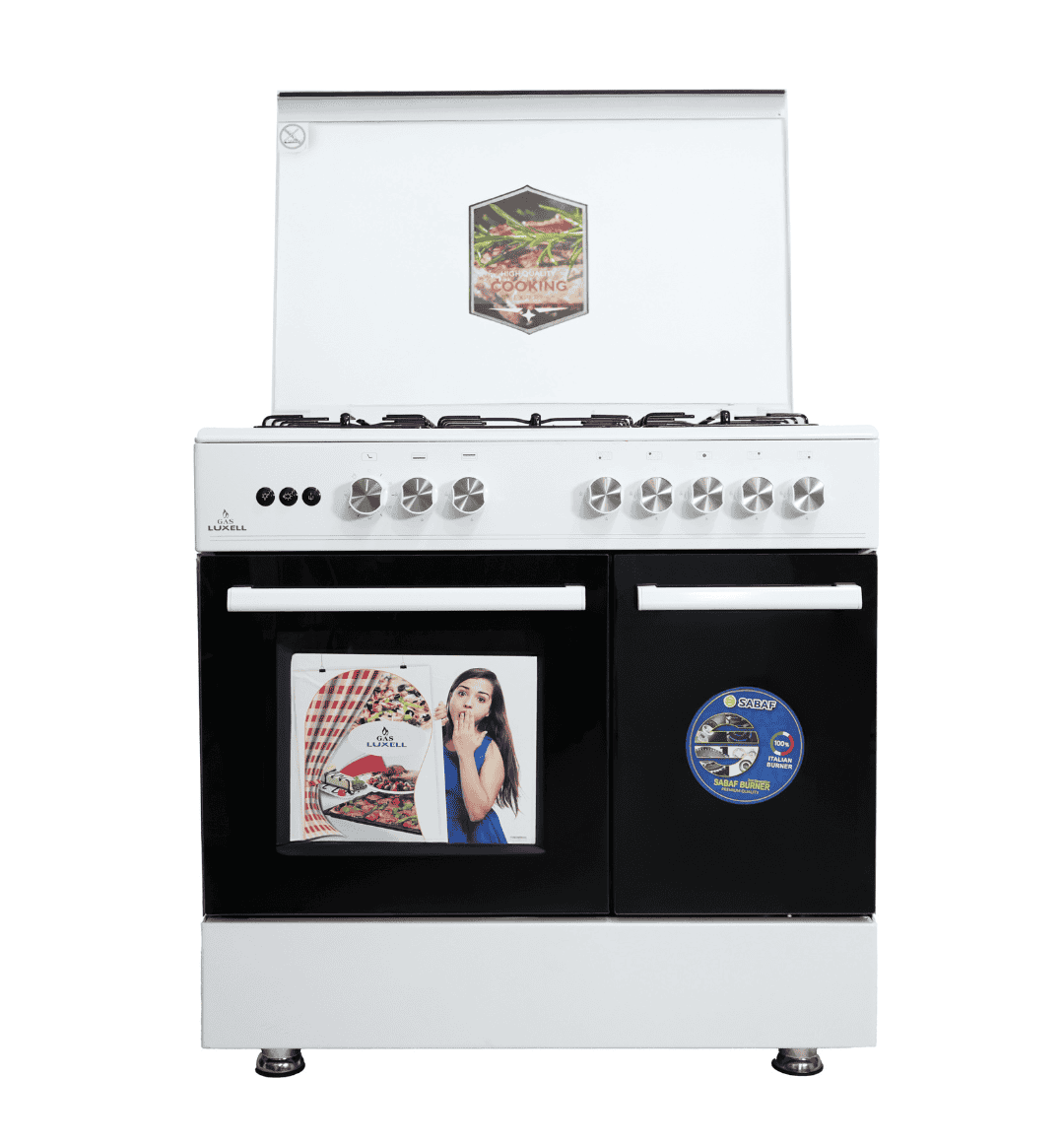 Luxel Gas Cooker 90cm MEGA696WH LX