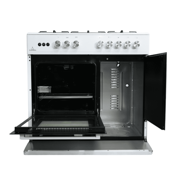 Gas Cooker 90cm MEGA696WH LX