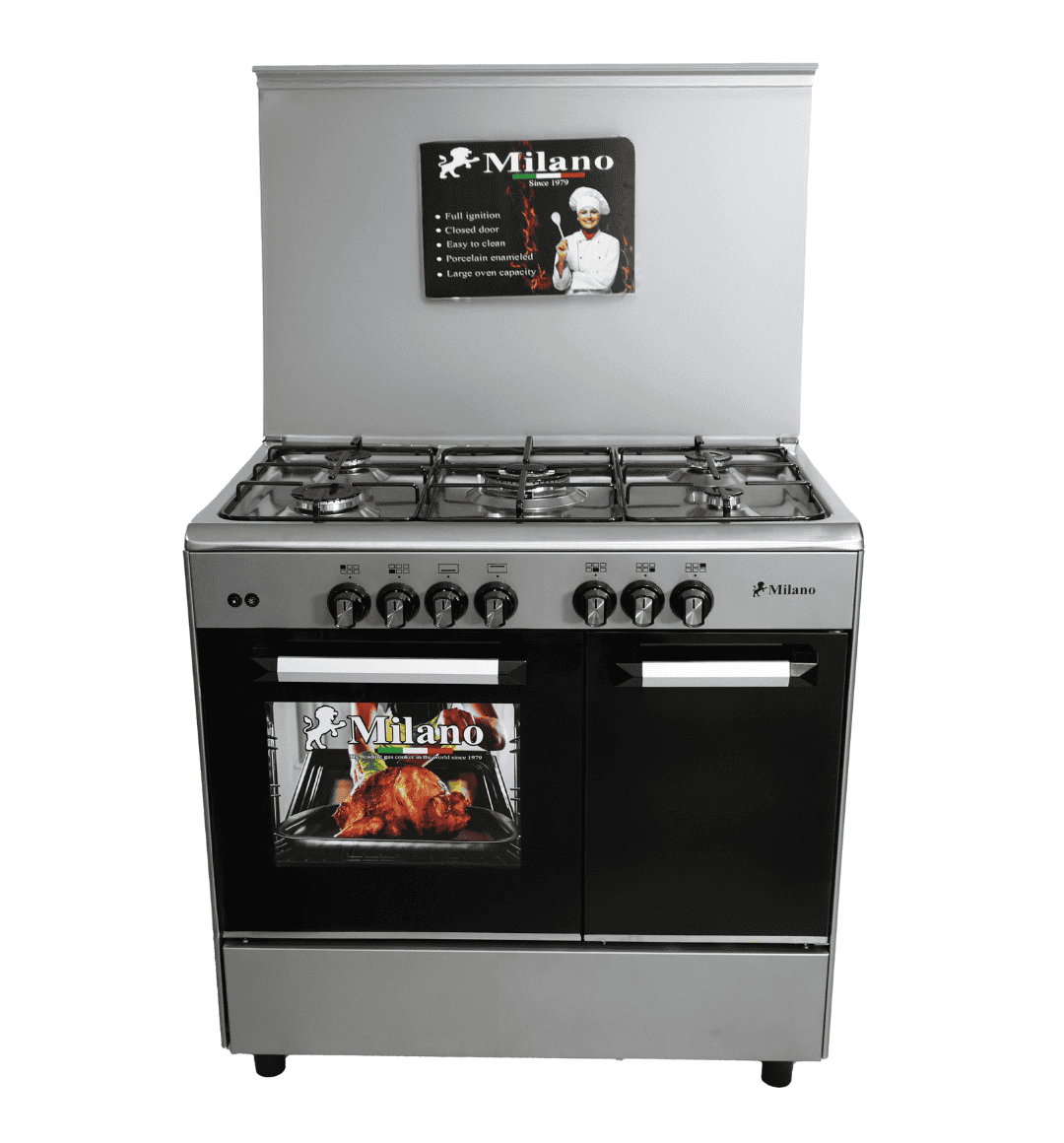 Milano Gas Cooker 90cm M9005S