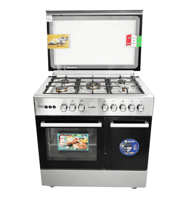 Uniongas Cooker 90cm MEGA707SS-BRASS