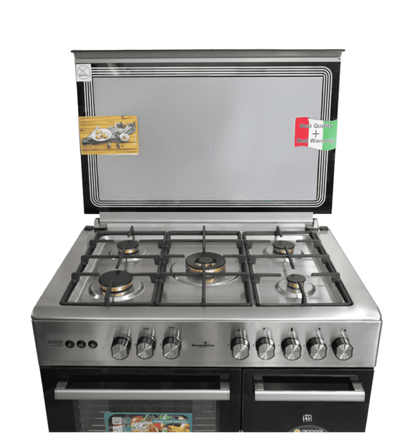 Uniongas Cooker 90cm MEGA707SS-BRASS
