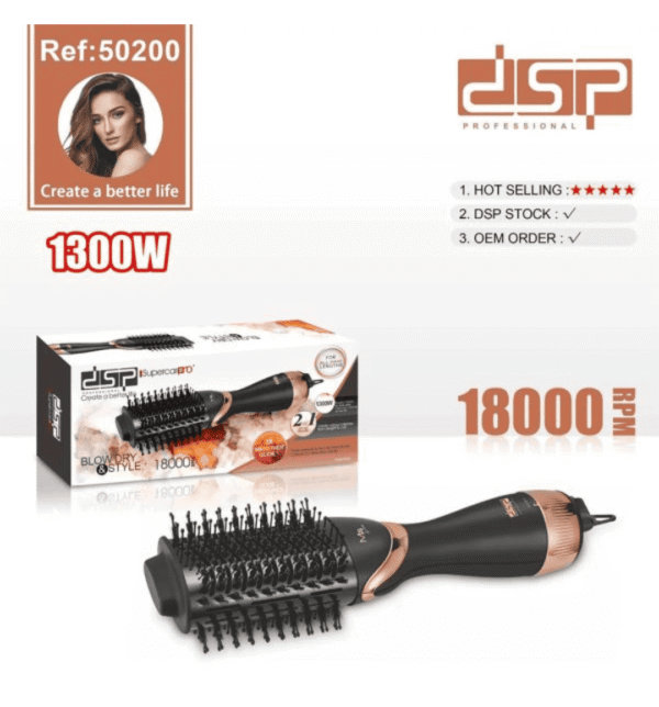 DSP Hair Brush Dryer 50200