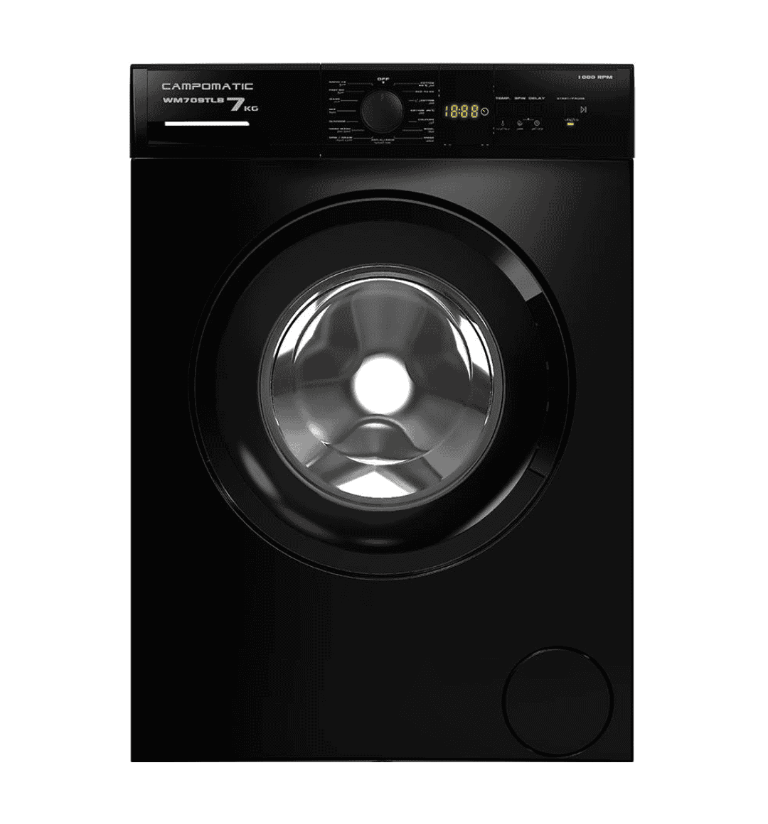 Campomatic Front Load Washing Machine 7KG WM709TLB
