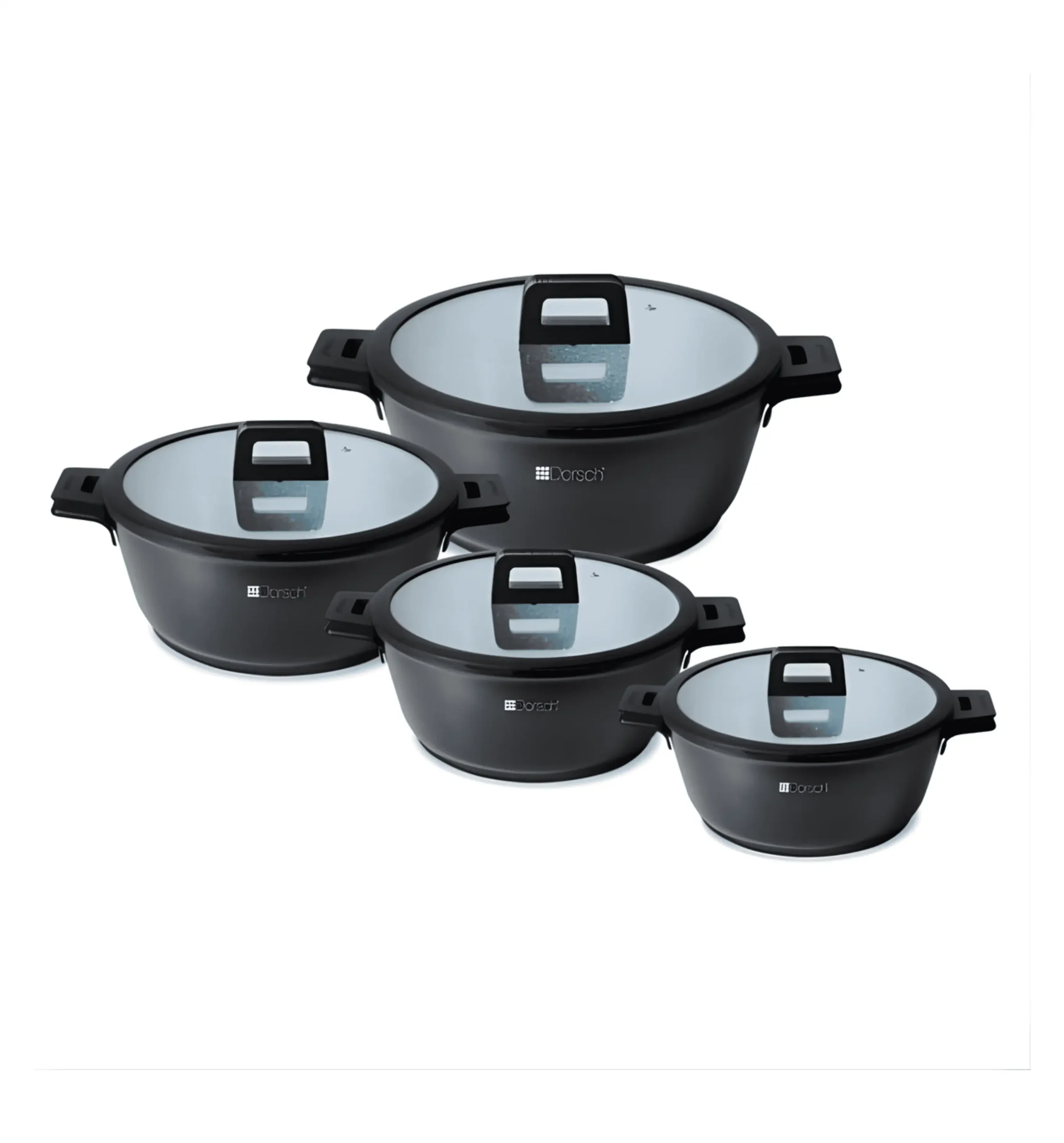 Dorsch 4PCS Ceramic Casserole Set DH-05566SR